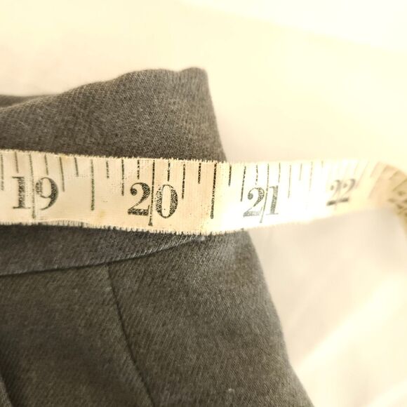 VTG Levi Strauss Mens 41x34 Gray Grey Flat Front Tailored Classics Dress Pants - Picture 4 of 6